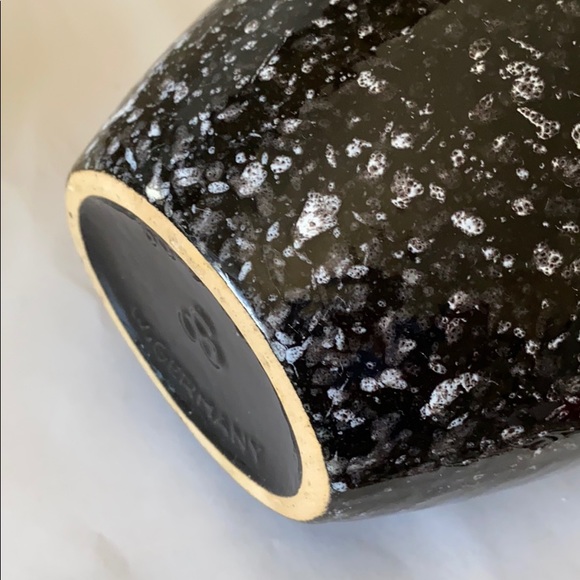 Mid Century Modern Black Speckle Vase West Germany - Picture 8 of 8